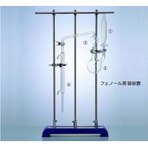 フェーノール蒸留装置用 |||二ッ口フラスコ　５００ｍｌ  