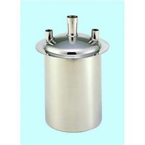 ステンレス反応タンク　１００Ｌ |||三ツ口平底　常圧用  