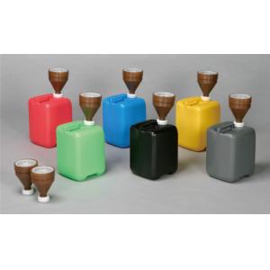 廃液回収缶　ＰＥ製　正角 |||ブルー　１０Ｌ  