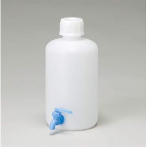 ポリエチレン製細口下口試薬瓶 |||１０Ｌ　白  