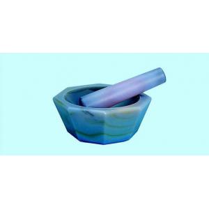 メノー乳鉢　浅型　乳棒付 |||５０×４０×１１  