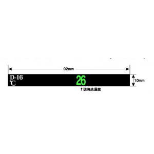 可逆性　デジタルサーモテープ |||Ｄ－３８　３０枚入  